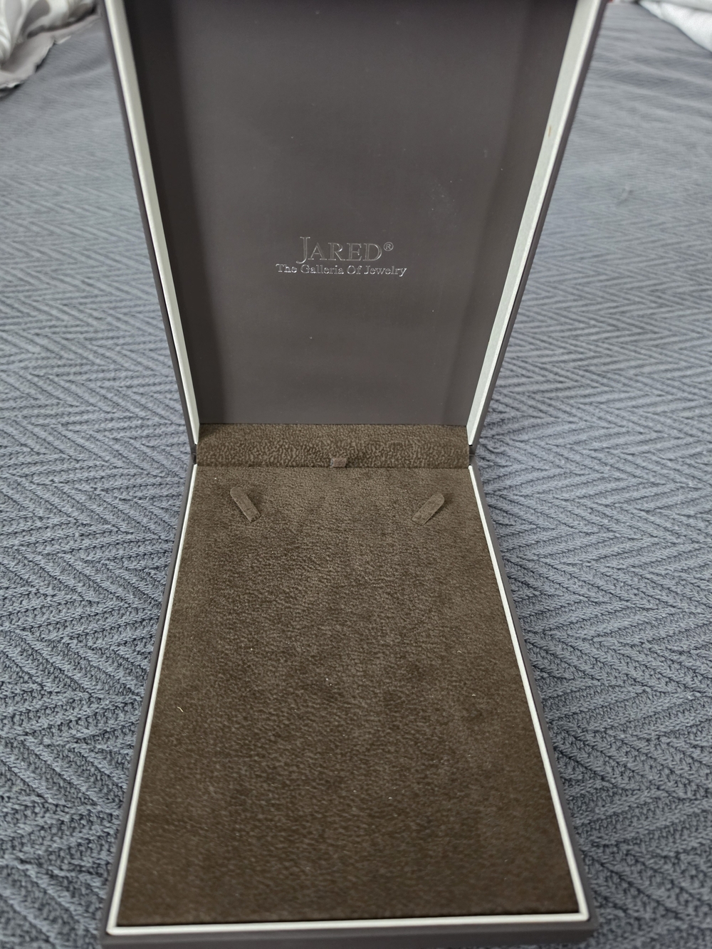 Jared Brown Jewelry Presentation Box For Necklace Replacement Box Only